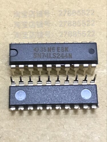 SN74LS244N 74LS244N DIP-20  缓冲器 线路驱动器 原装进口
