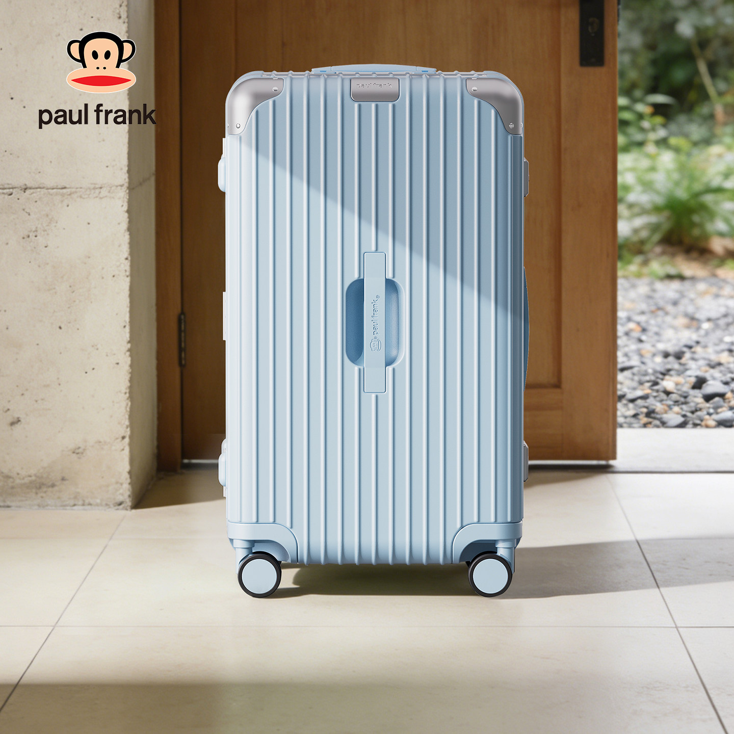 大嘴猴铝框大容量行李箱2026新款纯PC旅行箱拉杆箱密码登机箱男女