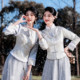 礼服女小个子长袖 夏季 加绒加厚旗袍伴娘姐妹裙 2026新款 伴娘服中式