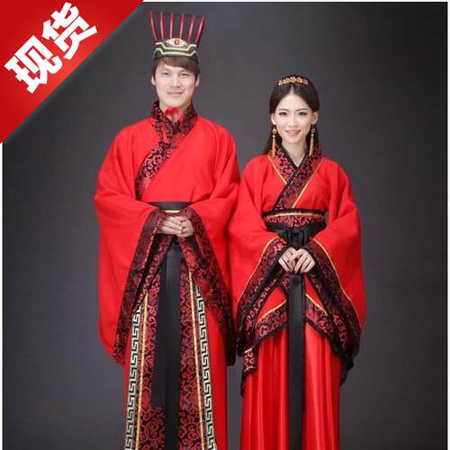 汉式婚礼服装价格 汉式婚礼服装图片 星期三