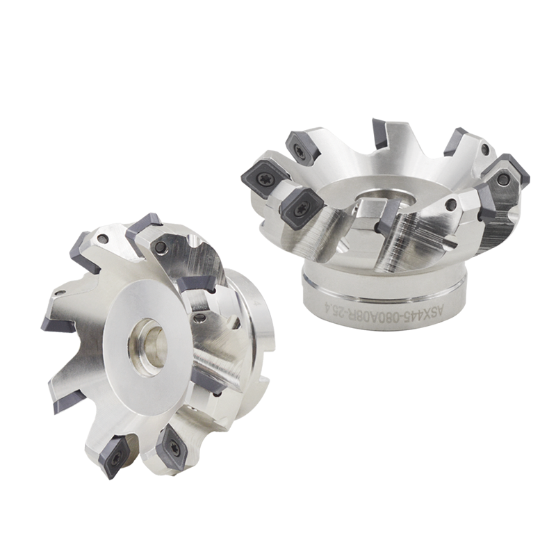 ASX445-080A06L-25.4英制 45度可转位平面铣刀盘面铣刀盘数控刀具