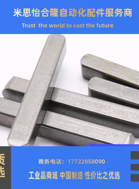 GB1096-79 A型平键/双头圆弧键M3*3*6/810/12/14/16/18/20