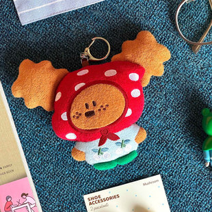 毛绒公仔可爱玩偶创意包包挂件 雀斑小狗 BLUUF TAG原创设计