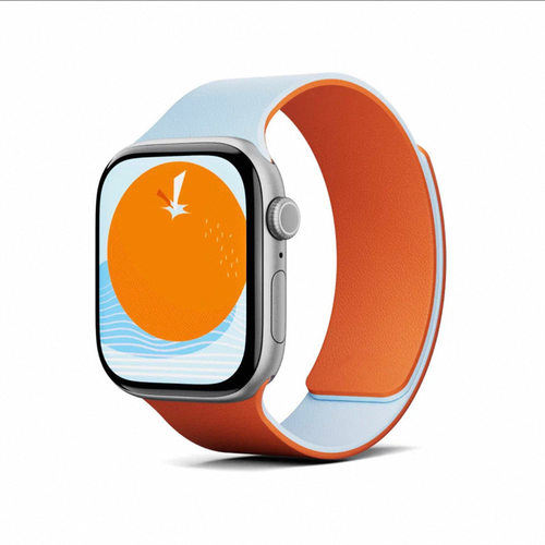 苹果手表S10表带ultra硅胶S9磁吸