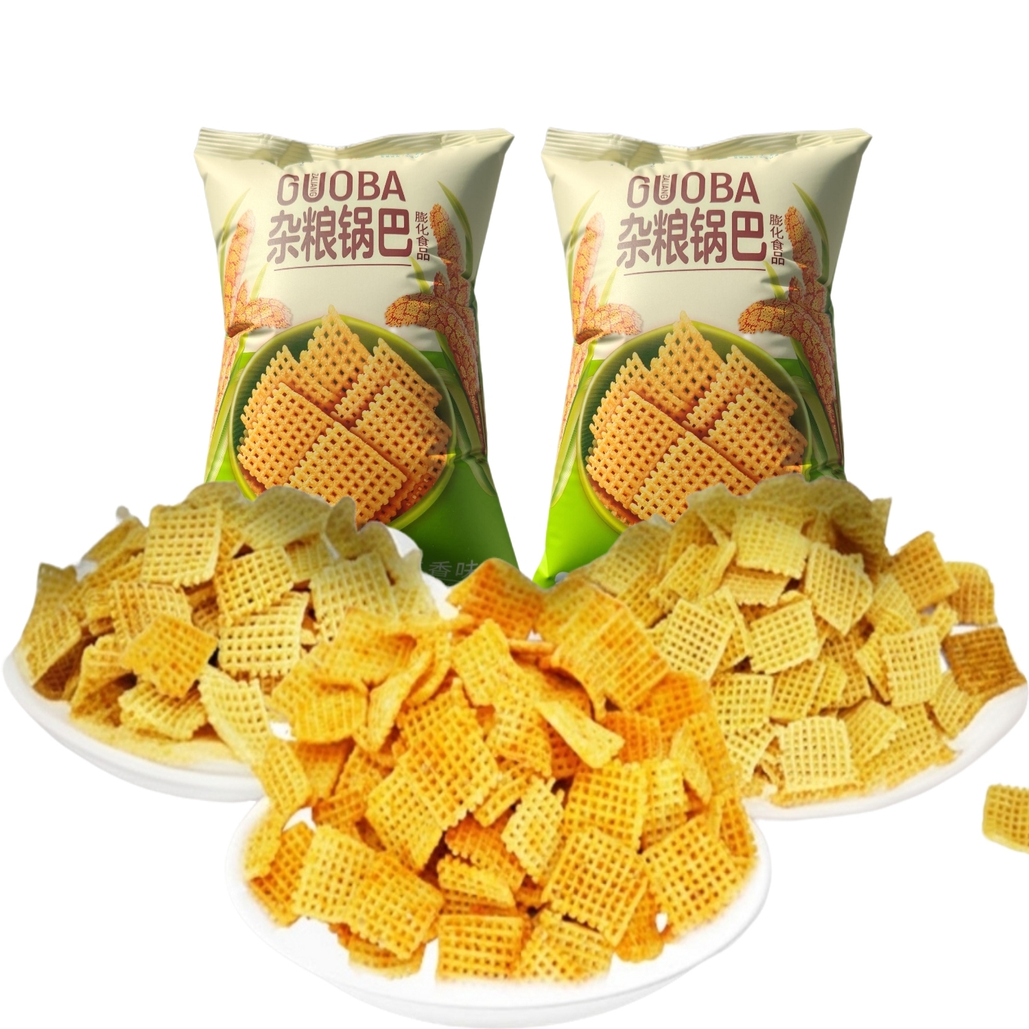 甘肃会宁杂粮锅巴60g*10袋（麻辣味、五香味各5袋）