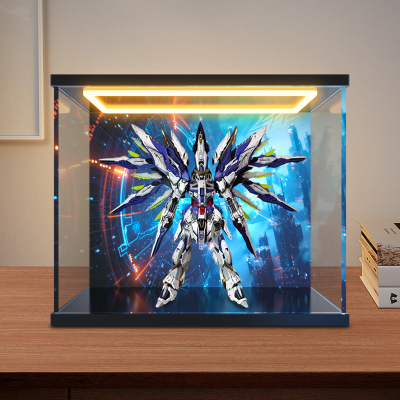 亚克力透明收纳盒适用爱因塔天幕透明玻璃罩收手办模型塑料防尘盒