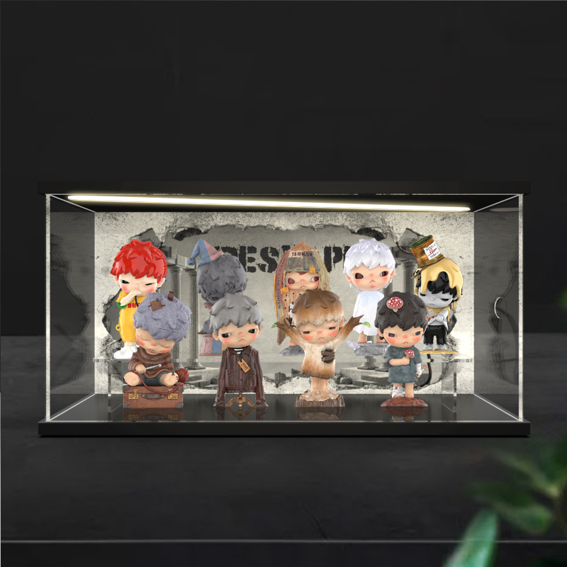 展示盒展示盒灯光收纳