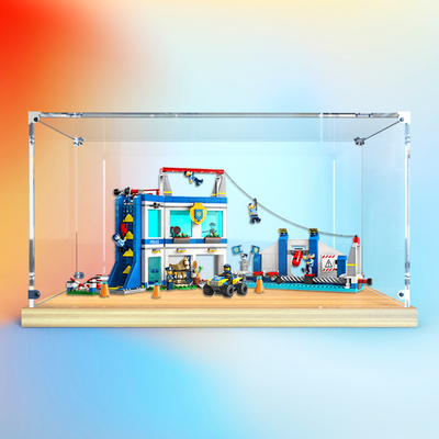 收纳盒乐高60372警察训练学院