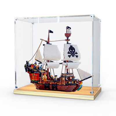 亚克力收纳盒乐高31109海盗船