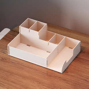 教室粉笔收纳盒讲台板擦子办公室桌面文具置物架创意笔筒开学好物