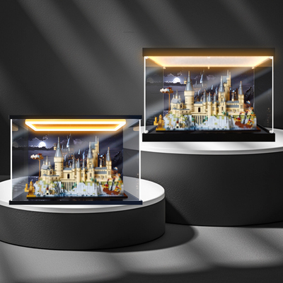 贝格宝适用哈利波特系列76419霍格沃茨城堡和庭院模型展示收纳盒