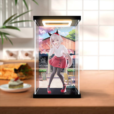 贝格宝适用FuRyu赛马娘 Trio-Try-iT 真机伶 景品 手办灯光收纳盒