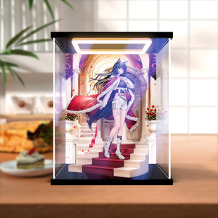 遗君 缄默德克萨斯 VER.手办 明日方舟 亚克力收纳盒适用Myethos