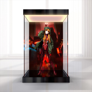 适用alter新世纪福音战士新剧场版 明日香外套版亚克力防尘收纳盒