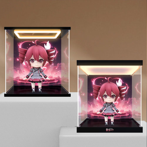 贝格宝适用GSC 粘土人 重音TETO synthesizer V AI 2.0手办收纳盒