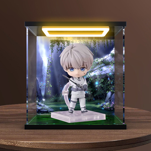 回灯款适用GSC粘土人 恋与深空 沈星回星星 亚克力手办防尘收纳盒