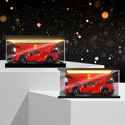 贝格宝适用speed超级赛车77254法拉利Ferrari SF90模型彩绘收纳盒