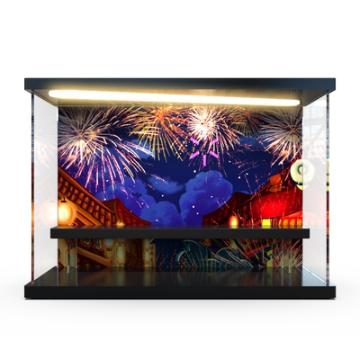 好运年年系列熊猫盲盒收纳盒