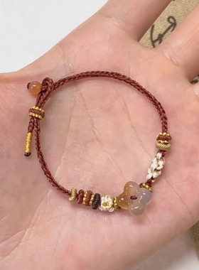 十里桂花香~新中式复古编织手链