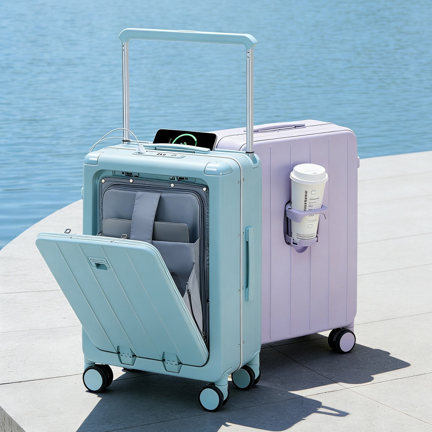 铝框箱拉杆LightGo商务登机箱