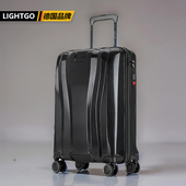 LIGHTGO28寸大容量称重行李箱女密码 旅行箱男拉杆箱20寸登机箱男