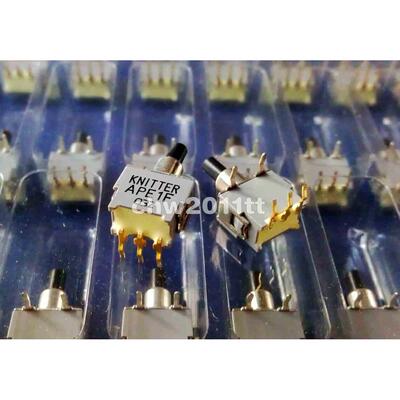 APE1F-RA KNITTER按钮开关SPDT单刀双掷 48V 0.05A 50mA 全新