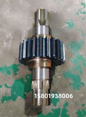 上海HXT-1铣削动力头台重龙门铣床端面铣床309齿轮轴Z24/M3长164