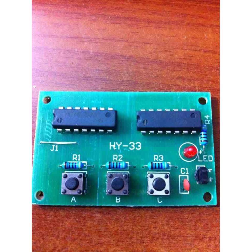 三人表决器/电子技能训练/电子实训套件  HY-33 DIY