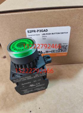 S2PR-P3GAD韩国Autonics开关LED带灯按钮S2PR-P3RAD S2PR-P3YAD