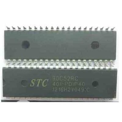 单片机 STC90C52RC-40I-PDIP40 STC90C52RC全新原装 直插
