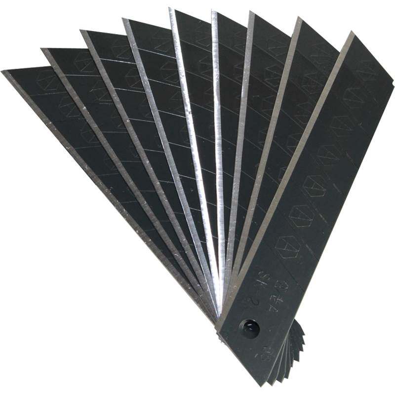 老A 锋利黑刃美工刀片30度小号9 18mm裁纸刀片梯形墙纸贴膜刀片,节庆用品/礼品,拉花,淘宝优惠券,粉丝福利购,淘宝优惠卷