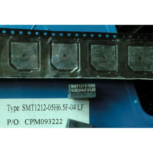 SMT1212-05H6.5F-04LF BeStar电磁蜂鸣器5V 40mA 2400Hz 阻抗80欧