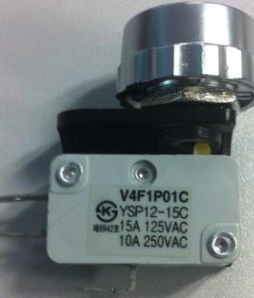 原装YSP12-15C韩国yongsung龙声微动开关V4F1P01C