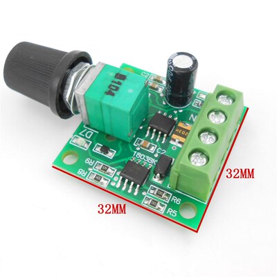 【包邮】2A调速开关直流电机调速器 微型1.8V 3V 5V 6V 12V调速开