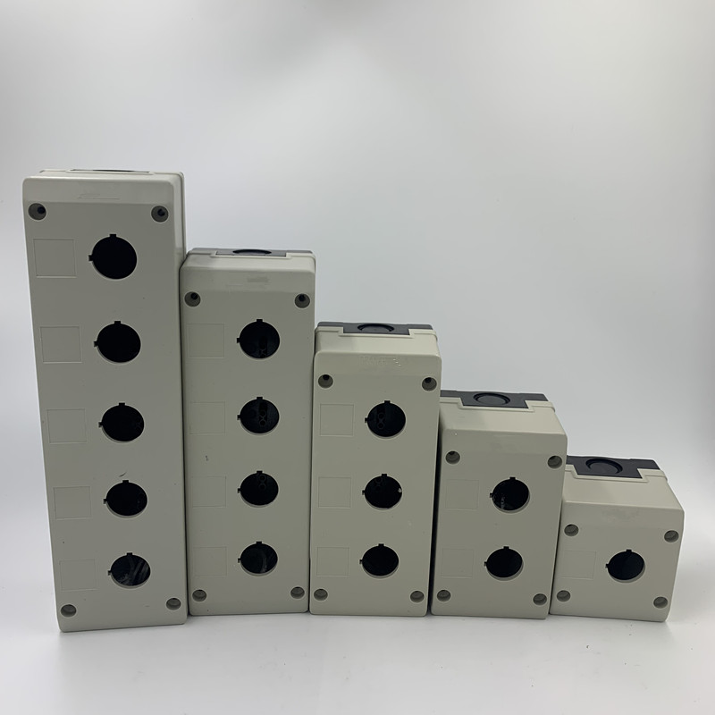 TN2-B1按钮盒1孔 TN2-B2防水盒B3位开关盒 B4 B5控制盒22MM 25 30