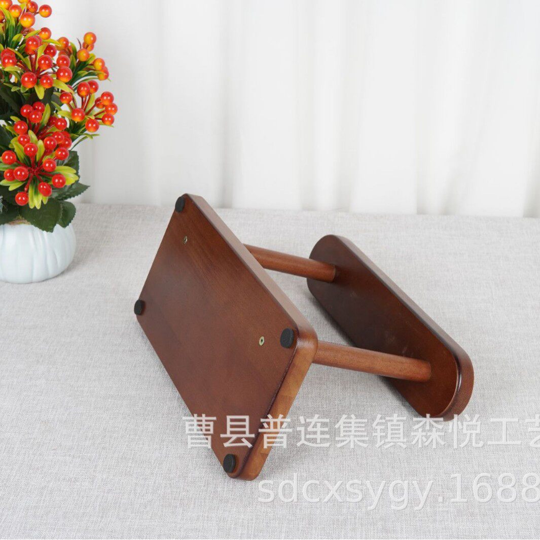 轻奢桌面香水口红实木多层置物架家用玄关入户门钥匙收纳架摆件