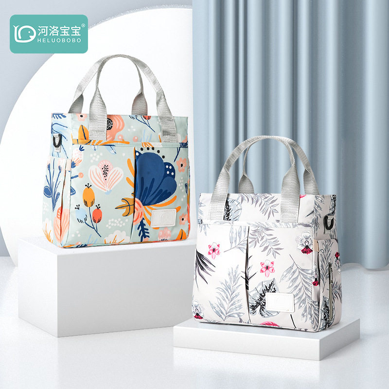 妈咪包手提袋 轻便大容量妈妈包2025时尚新款单肩婴儿外出母婴包