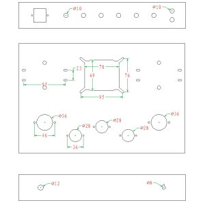 。特价处理胆机功放机箱开孔推挽机壳DIY 300B EL34 kt88 2A3 kt