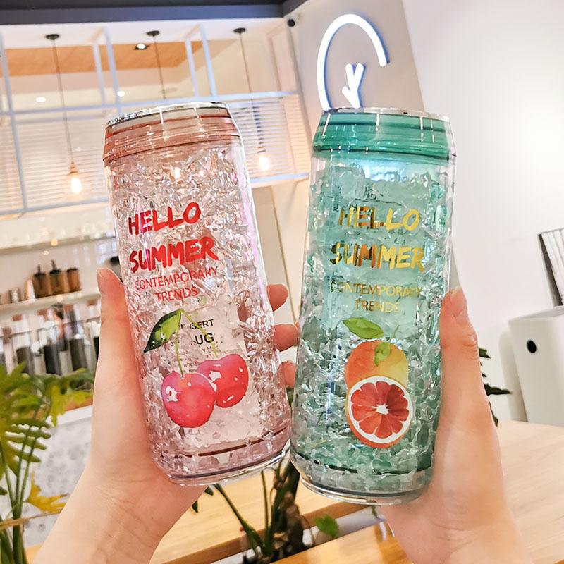 冰镇制冷杯夏季大容量快速冰冻夹层制冷杯办公室双层饮料冰镇神器