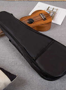 21/23/26寸黑色袋尤克里里加棉琴包小吉他夹棉背包吉他袋