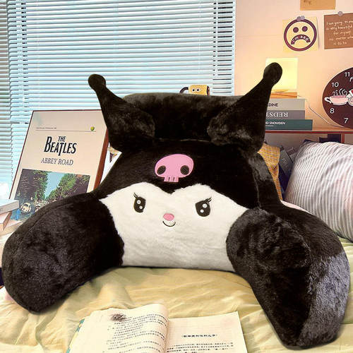 库洛米床头软包靠垫床上大靠背