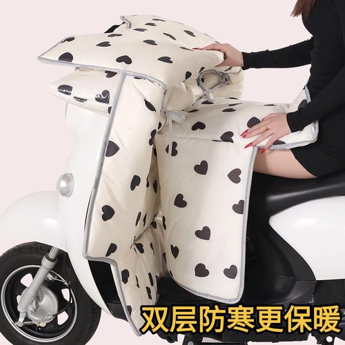 2025新款全覆膜摩托车挡风被冬季加厚全覆盖雨膜双面防水挡风保暖