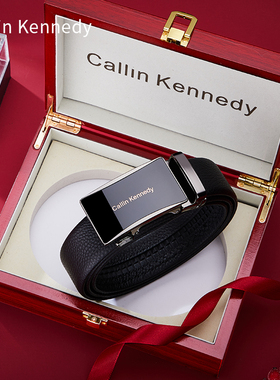 Callin Kennedy情人节礼物送男朋友老公爸爸礼品实用生日皮带礼盒