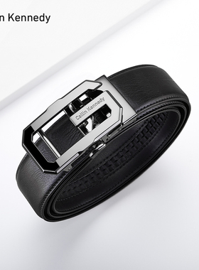 Callin Kennedy皮带男士真皮2025新款头层牛皮商务自动扣高端腰带