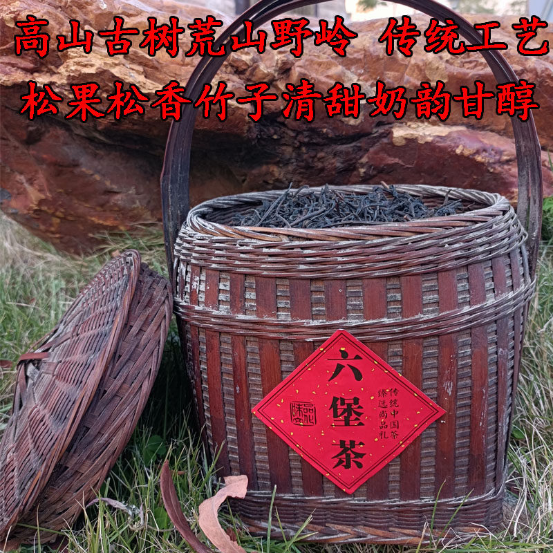 松烟香奶韵古树六堡茶