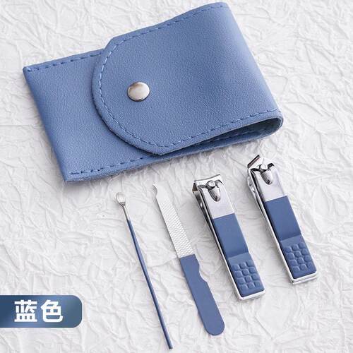 指甲刀套组全套家用单个指甲刀防飞溅指甲钳修脚神器斜口指甲剪刀