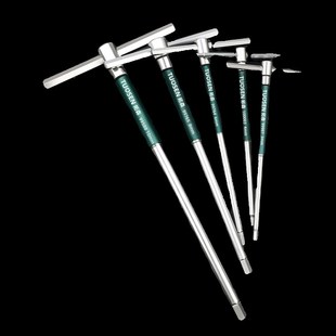 拓森加长T型扳手内6角螺丝刀六棱扳手工具T型滑杆内六角扳手