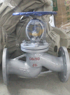 碳钢WCB国标铸钢法兰截止阀J41H-16C 25 40C蒸汽导热油阀门截止门