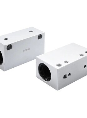 米思米E-LBHSW5/6/8/10 E-LBHSW8-P直线轴承箱式滑块 加高方型