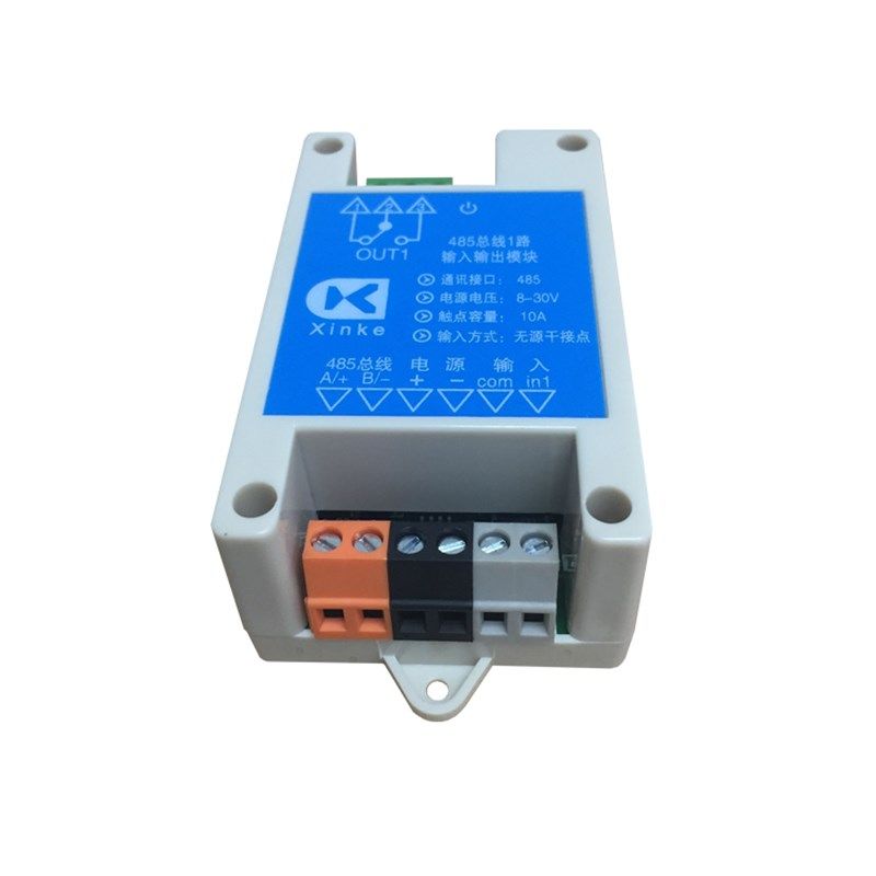 485总线控制 1路开关量输入 1路继电器输出 支持定时 3.0内核编程